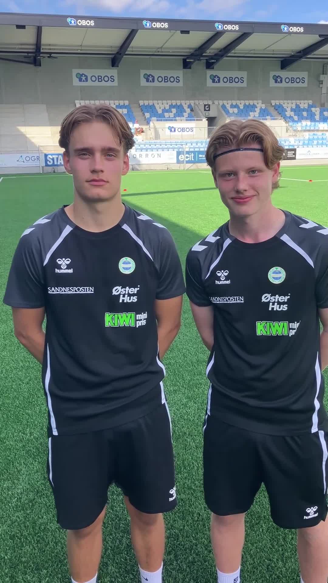 Noah Ringsby og Nicolai Ivesdal